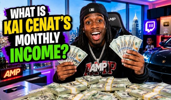What Is Kai Cenat's Monthly Income?