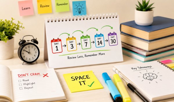 Spaced Repetition: Stop Cramming, Start Spacing