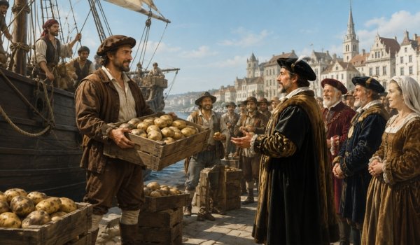 How and When Did Potatoes Arrive in Europe and Why It Changed Everything Potatoes Arrive in Europe through Spanish trade routes after being brought from the Andean region of South America